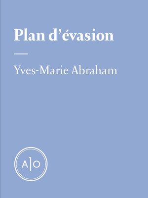 cover image of Plan d'évasion